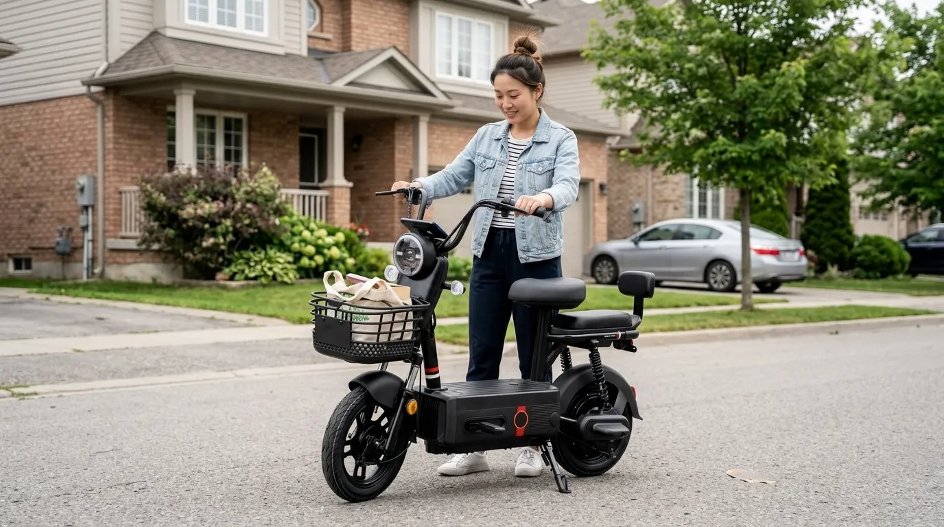 Aplicações práticas da bicicleta elétrica scooter