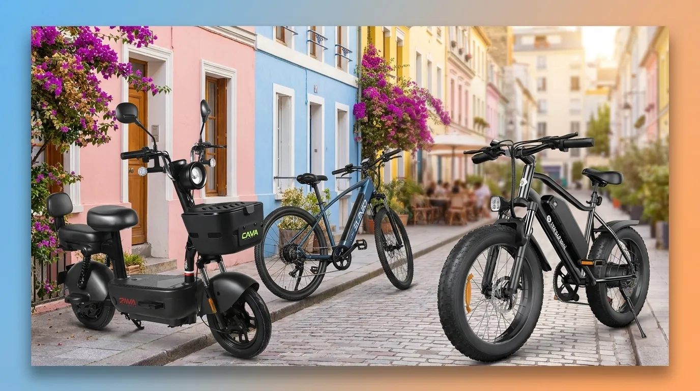 Uso urbano e aplicações práticas da bicicleta elétrica Lev