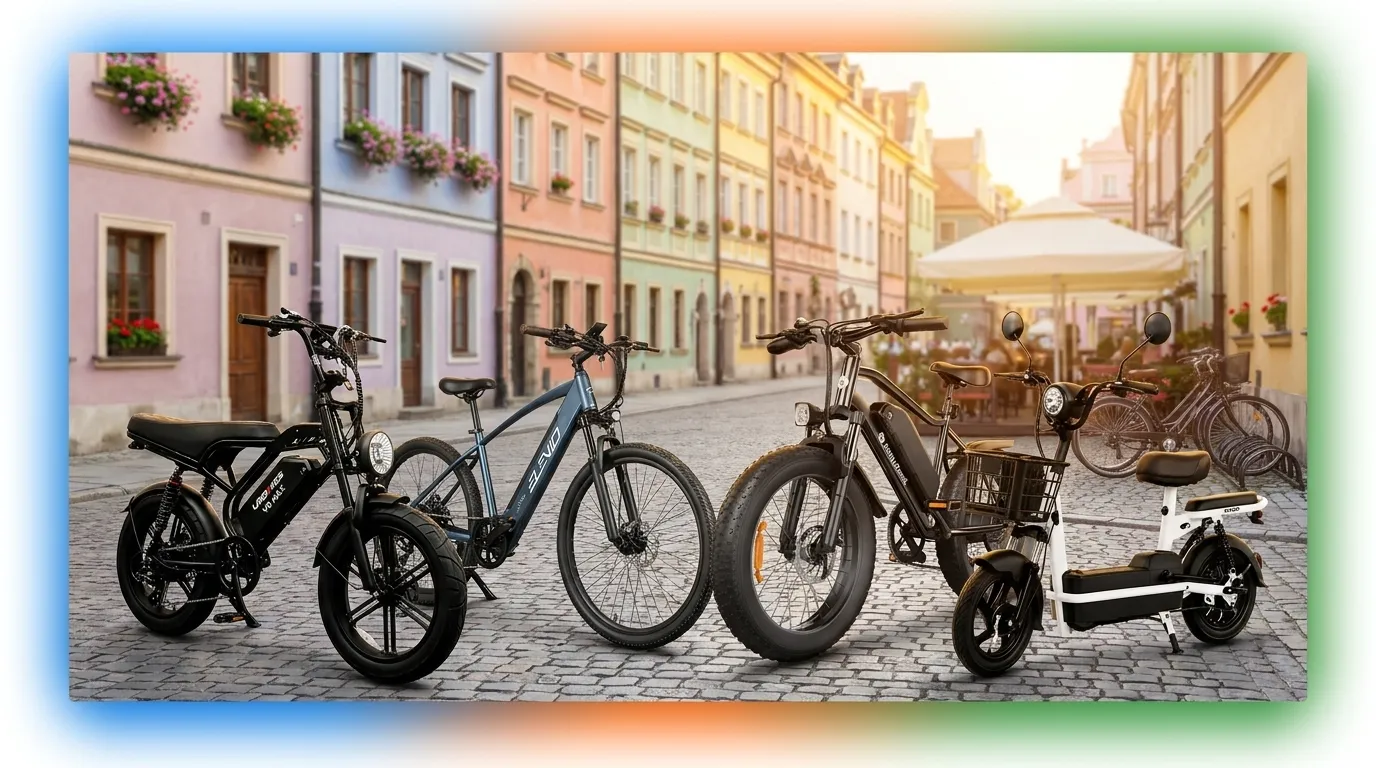 Bicicleta Elétrica Aro 26 vs. Aro 29: Diferença de Preço